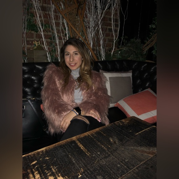 1 state faux fur coat - Picture 2 of 2